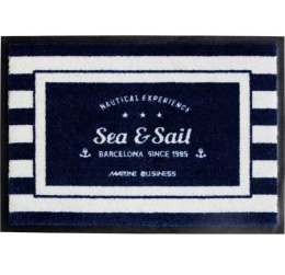 Коврик яхтенный нескользящий Marine Business Sea & Sail 700х500мм синий (10262863)